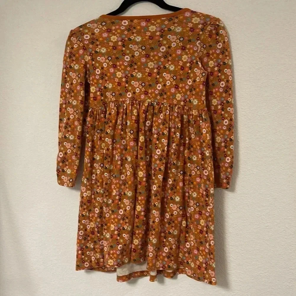 Girls Gymboree brand long sleeve play dress size 9